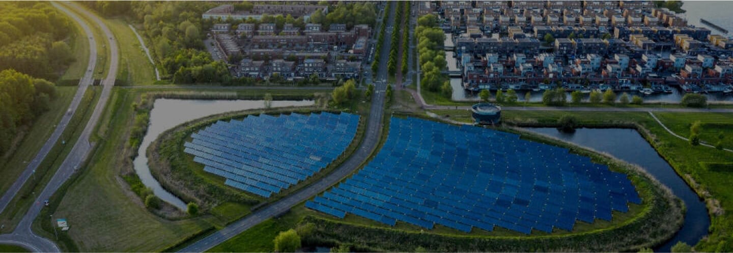 Moderm Eco friendly city