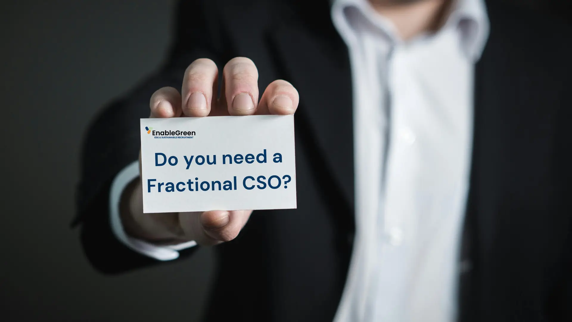 fractional chief sustainability officer meaning