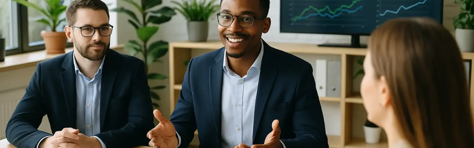ESG recruiters interviewing a candidate