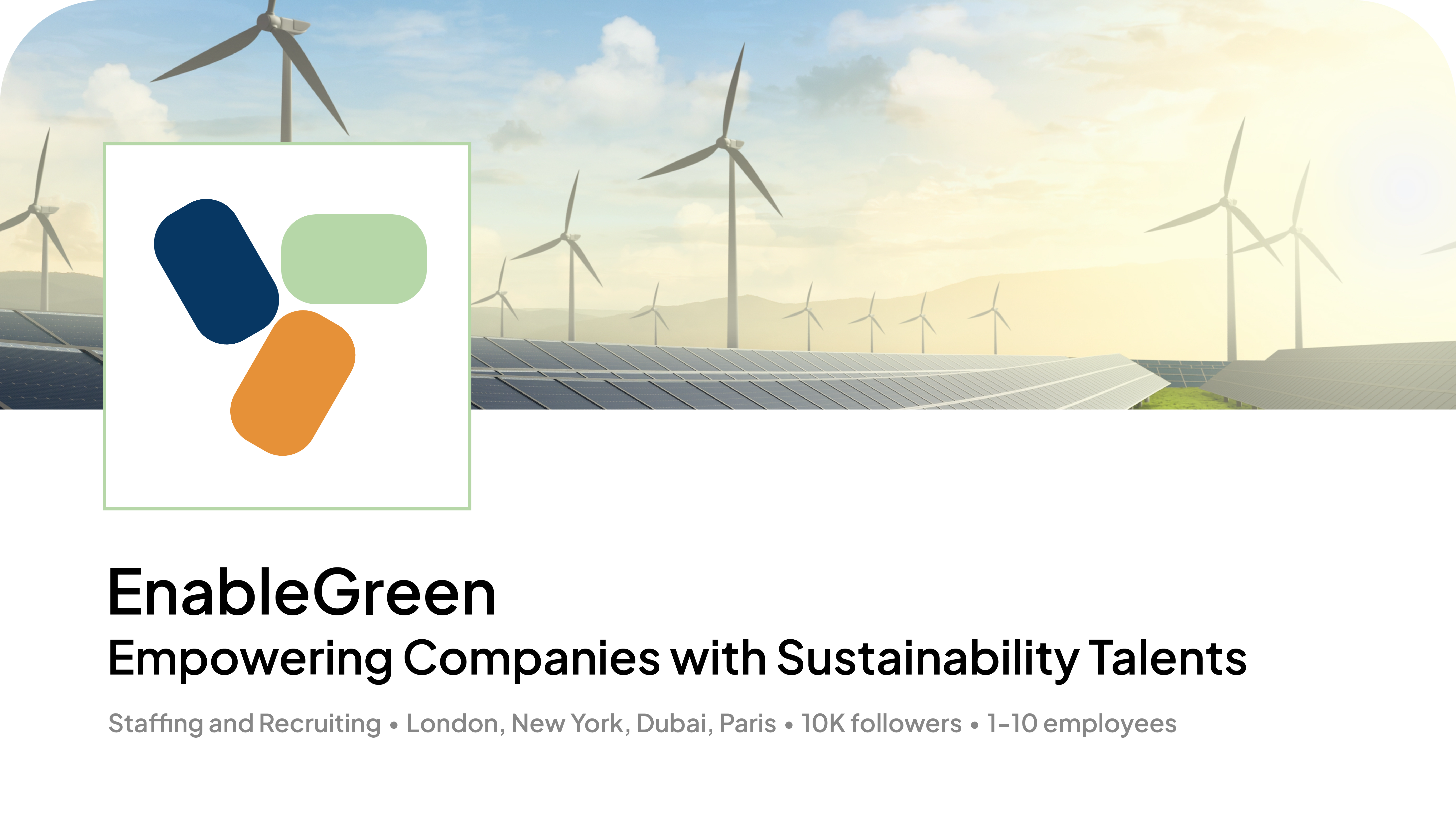EnableGreen LinkedIn page